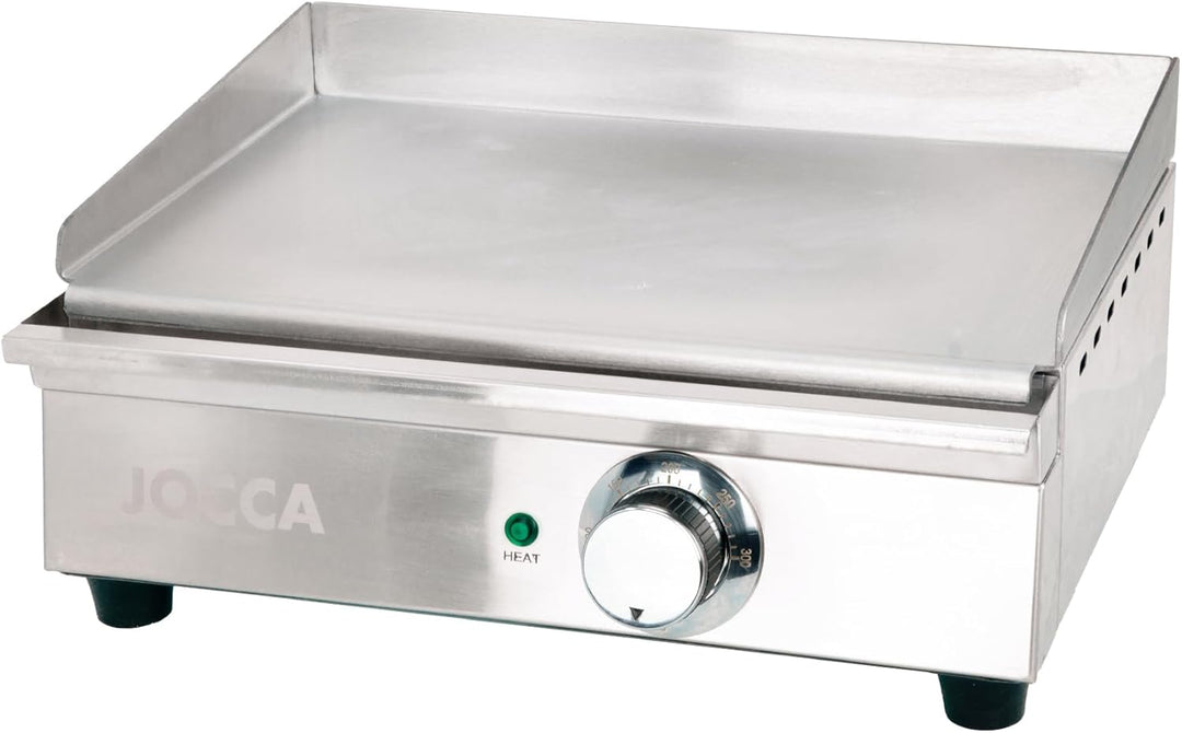 Jocca- Elektrische Grillplatte für die professionelle Küche | Teppanyaki | Tischgrill | Geeignet für