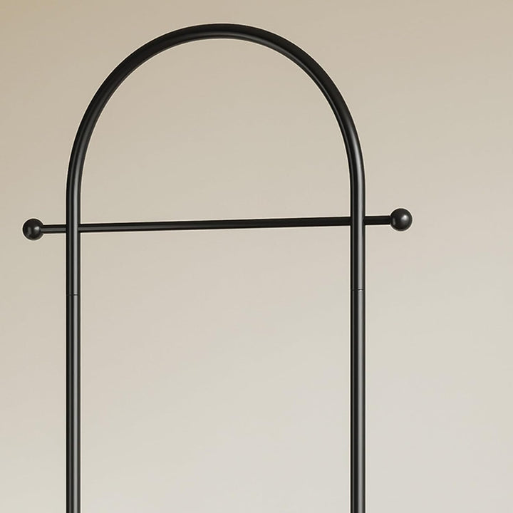 Schwerlast-Kleiderständer aus Metall – Bogenförmige platzsparende Garderobe für Kleidung & Accessoir