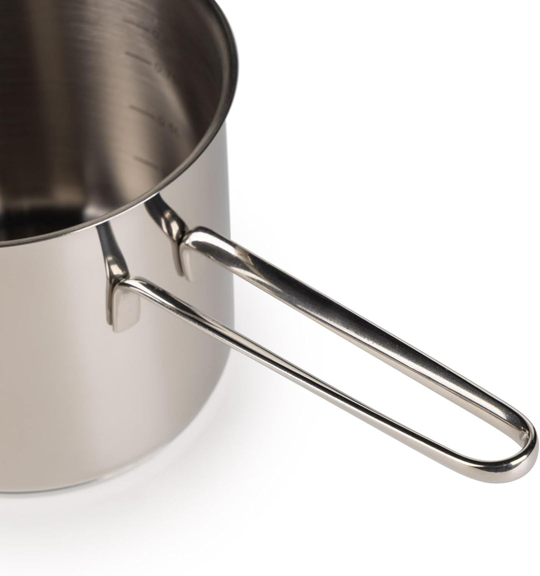 ROSMARINO Edelstahl-Induktions-Mokka-Kanne 1225 ml - model - 2025 - Moderne Türkische Cezve-Kaffeeka