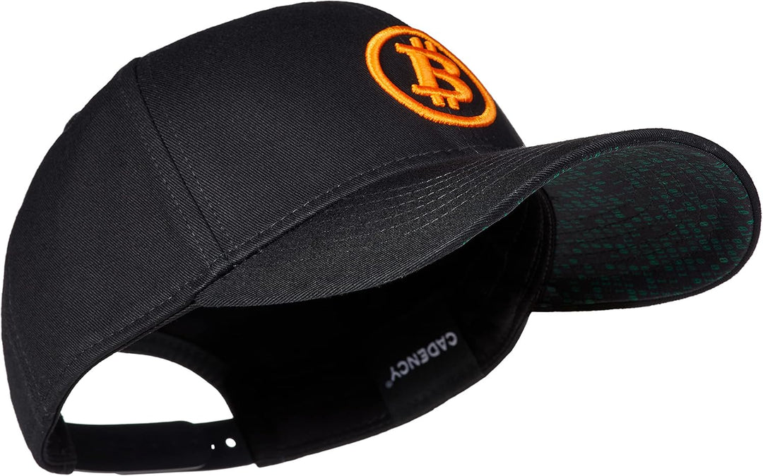 Cadency® Snapback Caps Herren, Unisex, Crypto, Bitcoin, Pepe, Dogecoin, Ethereum, Baseball Kappe, Ba