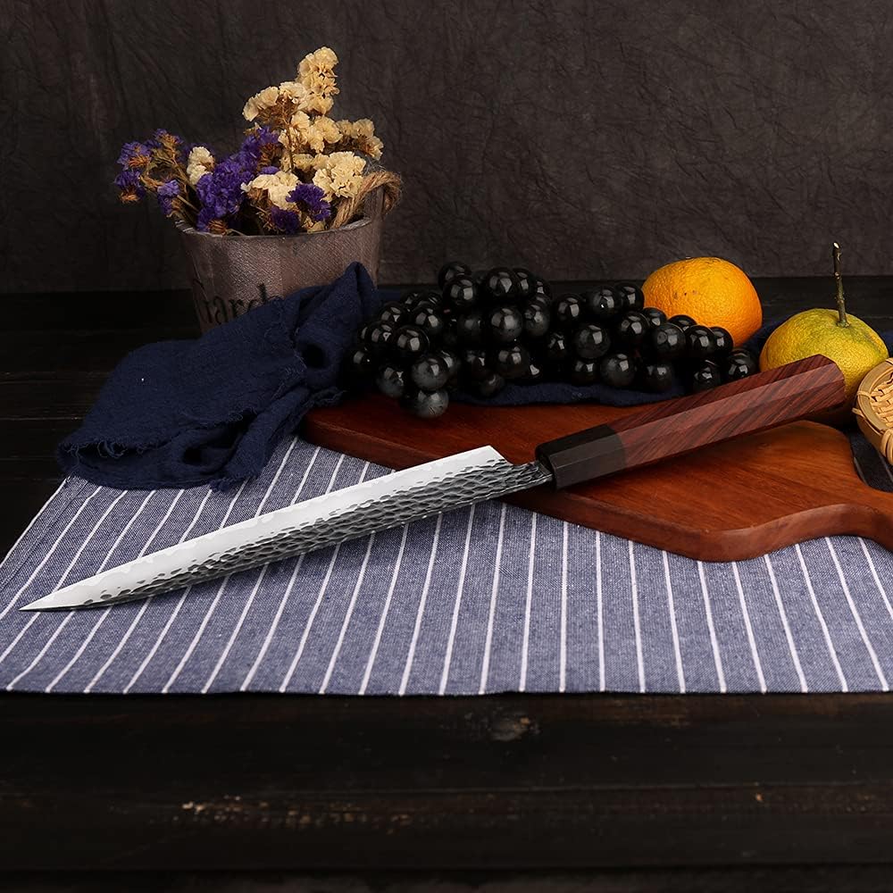 WILDMOK 20,8cm, Kochmesser 3 Schichten 9CR18MOV CLAD STAEL, geschmiedetes Gyuto -Küchenmesser mit ac