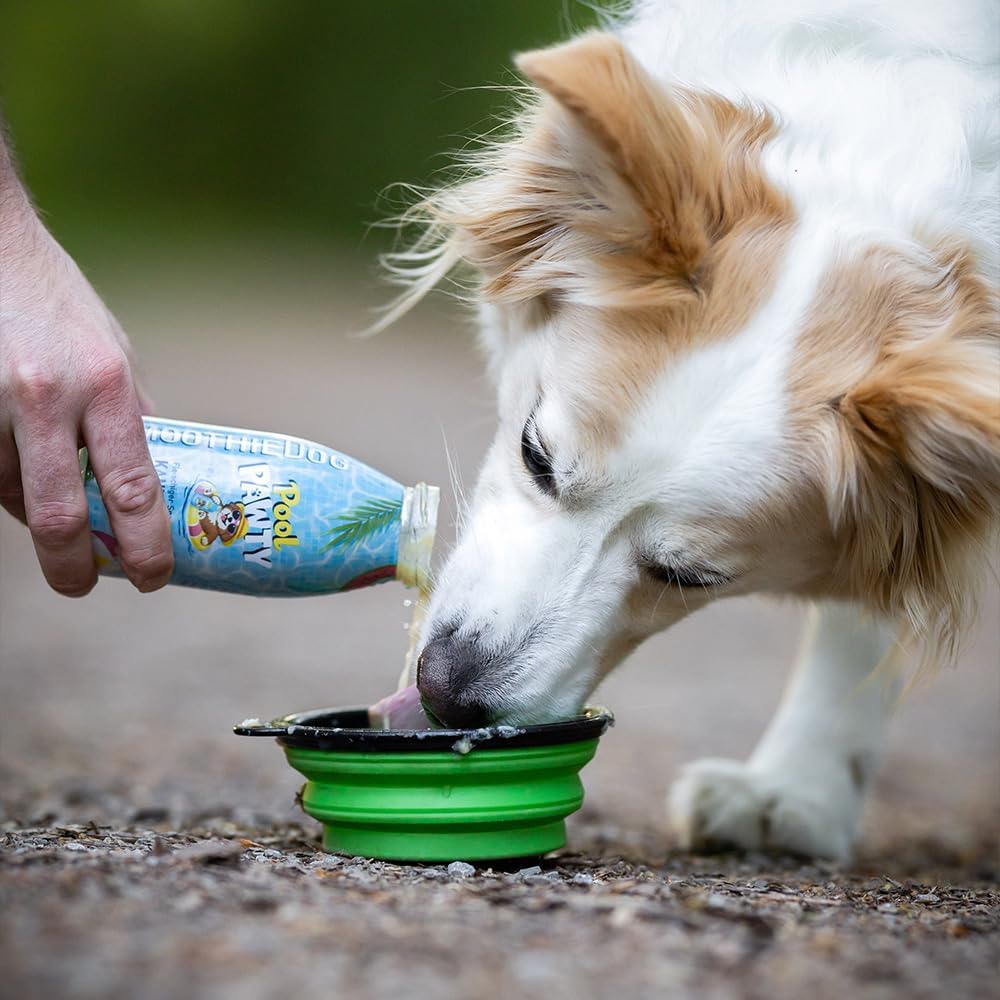 SmoothieDog Schleckball Hundesmoothie 3er Summer Edition - Schleckball für Hunde, Snackball, zur Bes