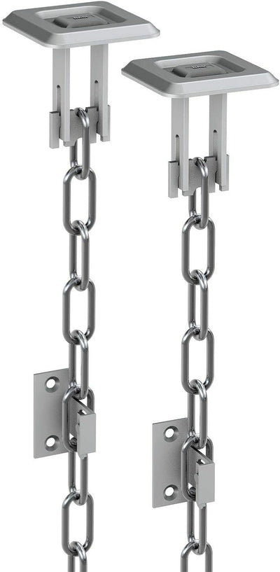 2 x Paar BASI® Gitterrost-Sicherung GS70 Einbruch-Schutz Zusatz-Sicherung für Licht-Schacht Keller-S