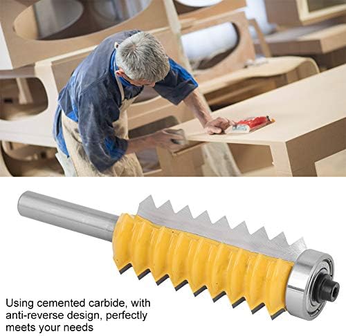Fräser-Bit-Set, 8-Schaft-Holzbearbeitungs-Fräser, Schiene, Holm-Fräser, Umkehrbar, Fingerleim-Verbin
