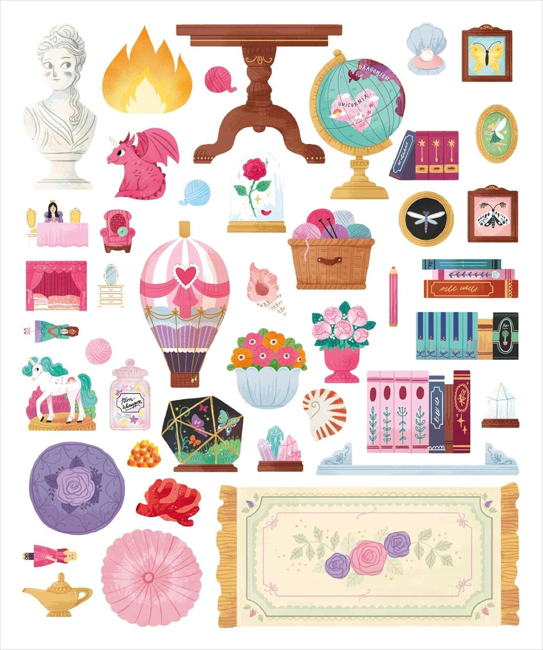 Mein grosses Sticker-Spielschloss: Aufstellen, stickern und losspielen | Innovative Kombination aus