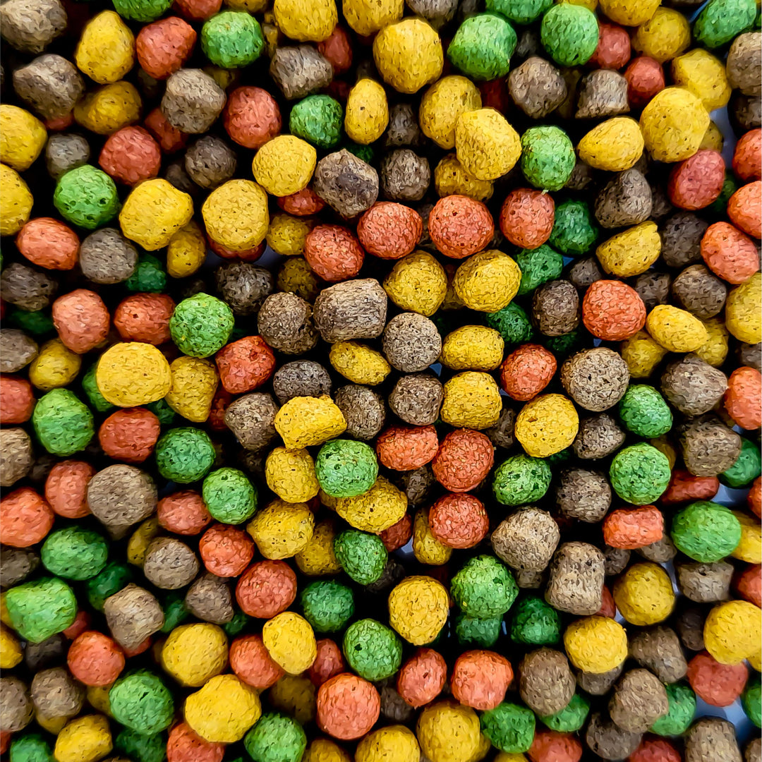 Multi-Mix Koifutter 6mm - Der 4 Sorten Futtermix für Koi und Teichfische für ausgewogene Fisch-Ernäh