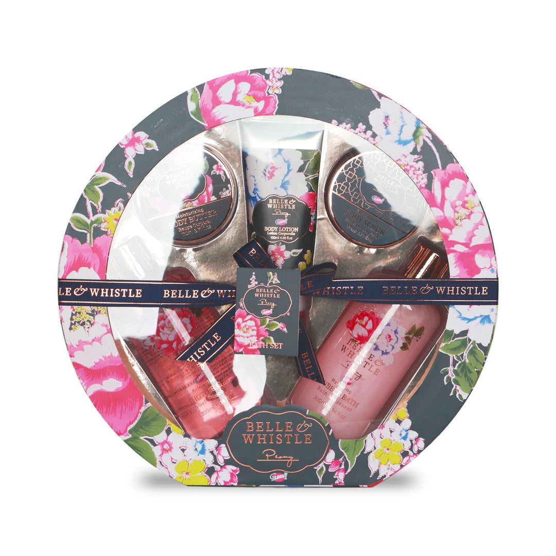 GLOSS ! Badezimmer-Set Belle & Whistle – Beauty- und Körperpflege-Set – Originelles Geschenkset für