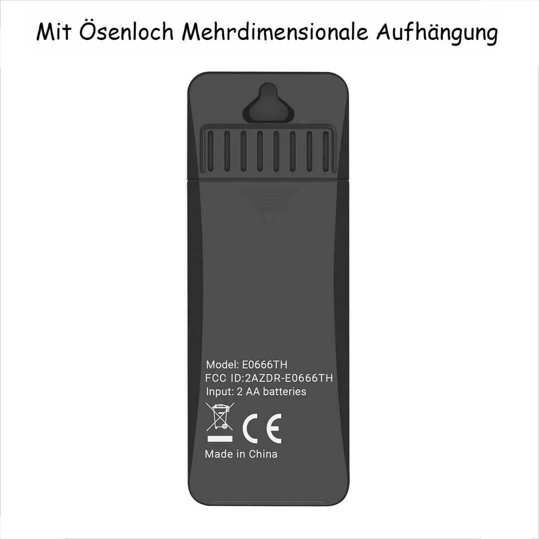 [NUR für BALDR] Wetterstation Aussensensor, Thermo-Hygro-Sender, Funk-Aussensensoren Verbinden mit d