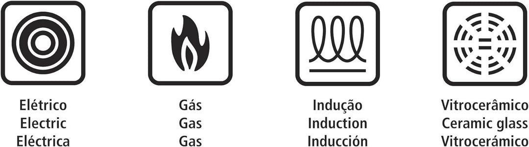 Tramontina Kochtopf, Gemüsetopf, Glasdeckel mit Dampföffnung, 30cm, Topf gross 15,4l, Edelstahl, für