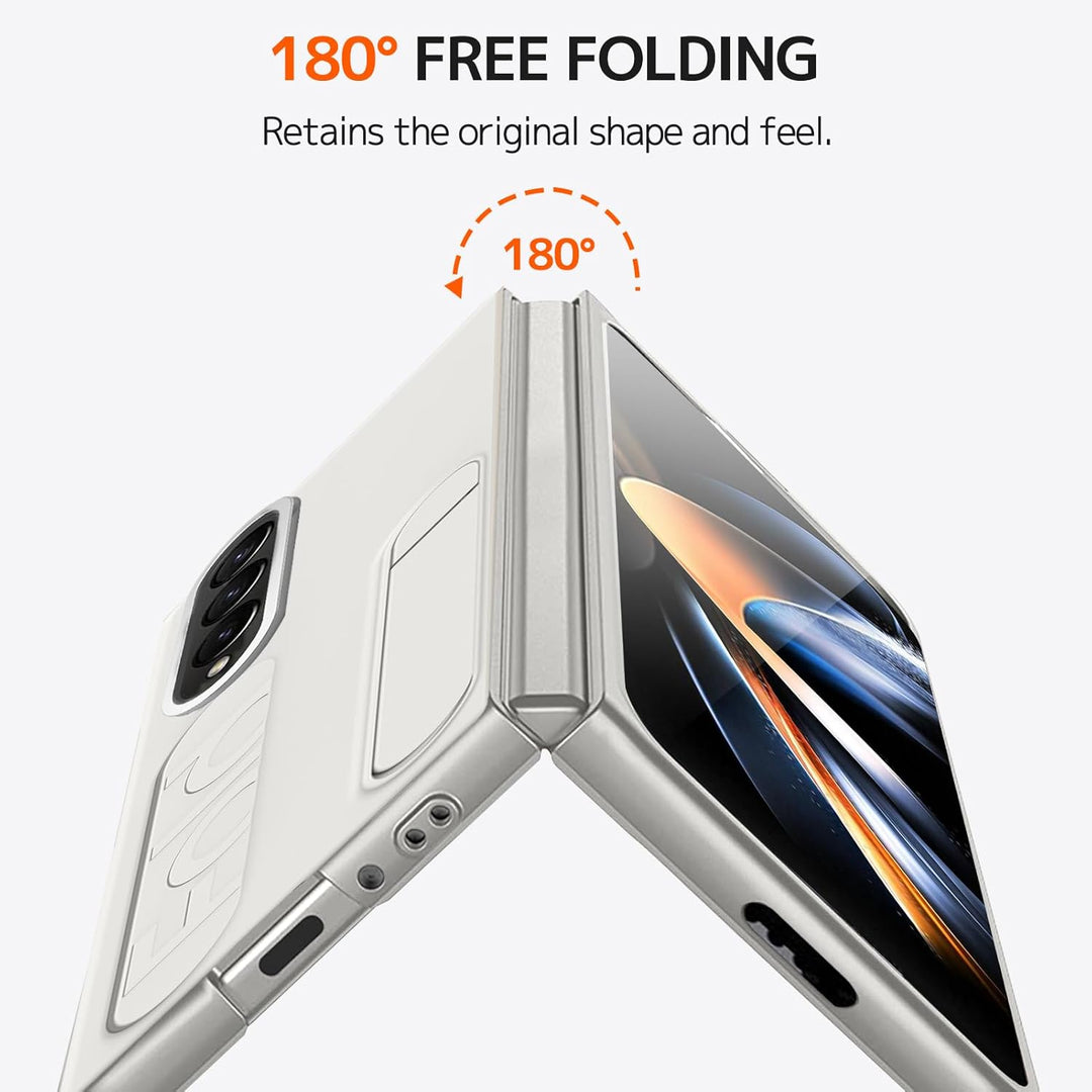 NINKI Kompatibel mit Samsung Galaxy Z Fold 3 hülle Armband Case mit Kickstand Galaxy fold 3 Wristban