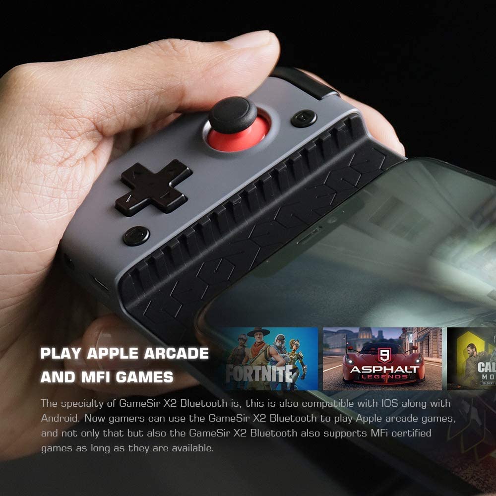 GameSir X2 Mobiler Bluetooth-Gaming-Controller, Bluetooth 4.2-Gamecontroller ist für Android- und iO