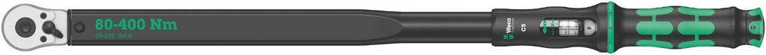 Wera 05075624001 Click-Torque C 5 Drehmomentschlüssel mit Umschaltknarre, 1/2 Zoll, 80-400 Nm 80 - 4