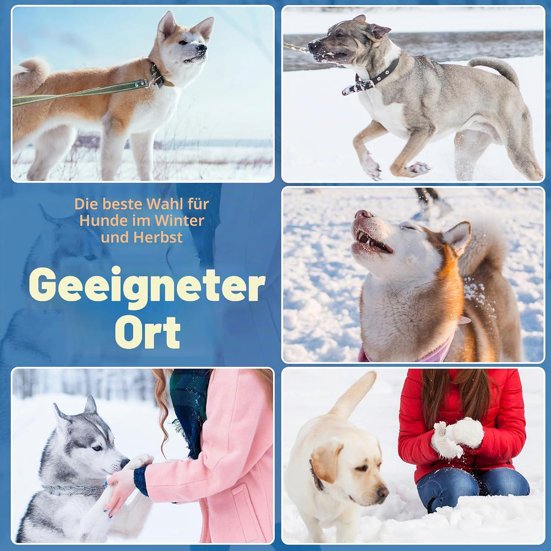 Wendbarer Warmer Hundemantel mit Klettverschlüssen: britischer Stil, Karierte Jacke für den Winter,