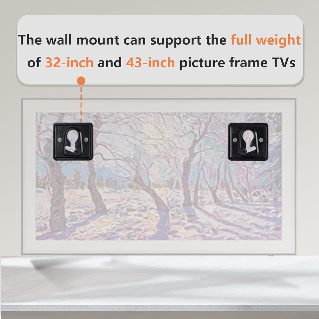 BN61-17233A/BN61-17234A Die TV-Wandhalterung ist kompatibel mit Samsung 32" 43" TV der Serien LS03AA