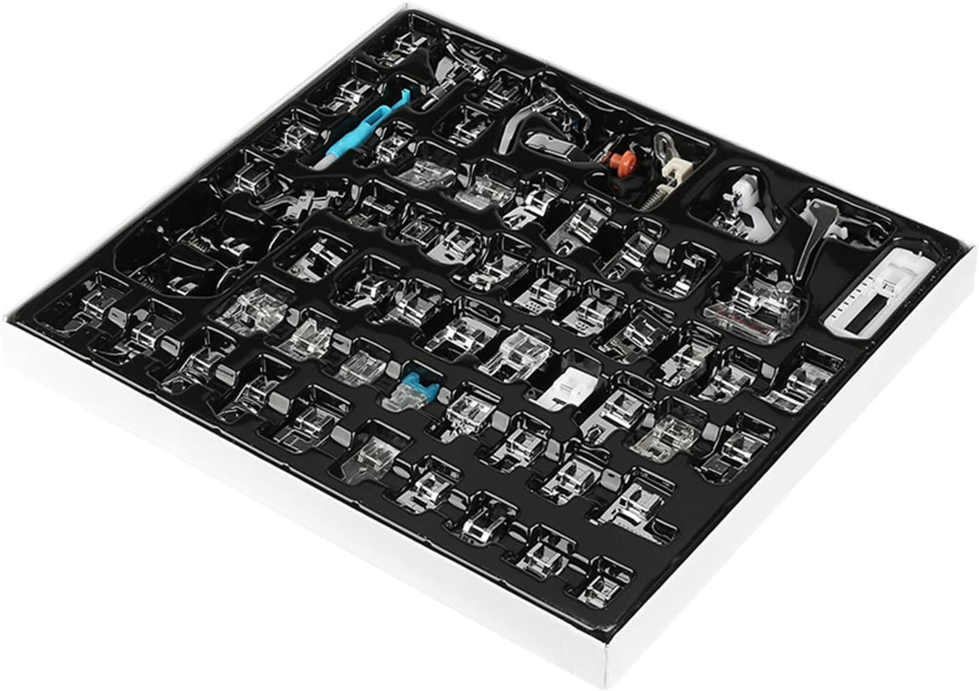 62pcs Multifunktionsnähmaschine Teile Nähfüsse Kit