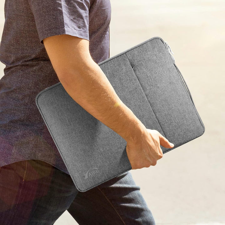 Laptoptasche 17,3 16 15,6 14 13,6 13 11,6 Zoll Schutz Laptophülle mit Griff 2 Fach Notebooktasche Ac