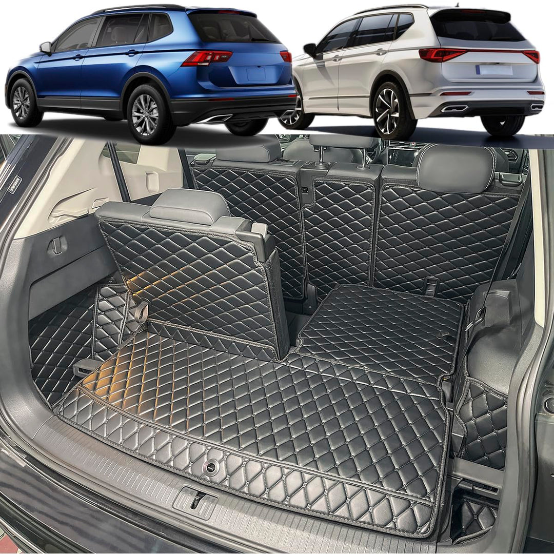 Kofferraumwanne kompatibel mit VW Tiguan Allspace/Seat Tarraco 7-Sitzer 2017-2025 | Kofferraummatte