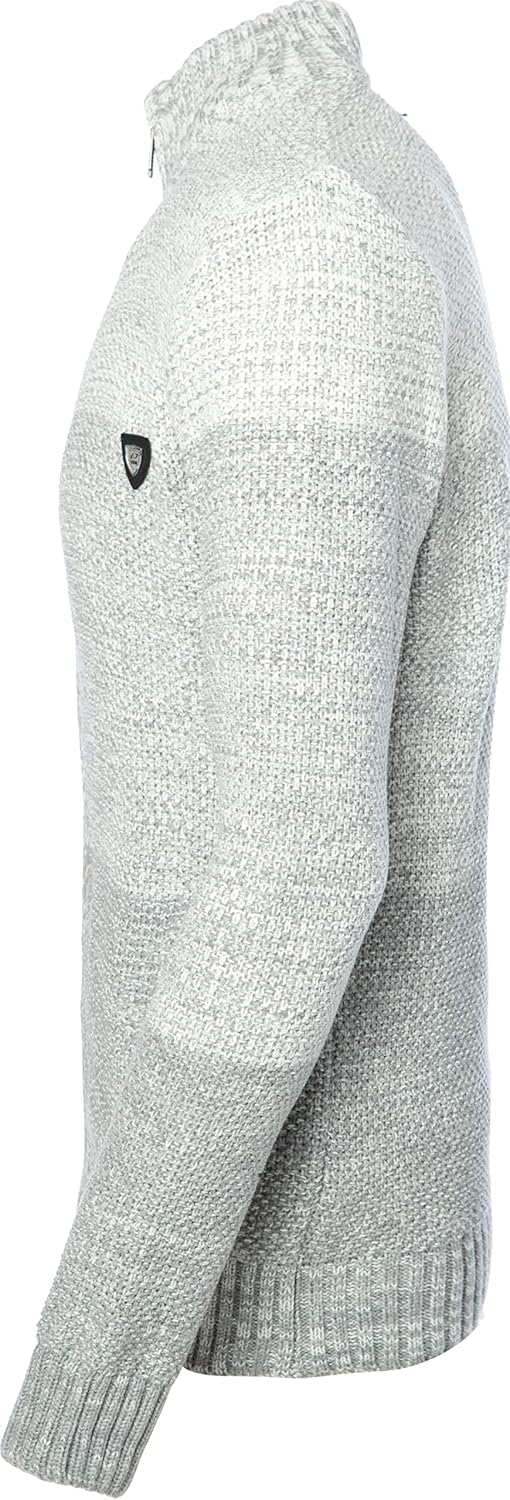 Carisma Herren Strickjacke für Winter und Übergang ? Angenehme Männer Freizeit-Jacke mit Farbverlauf