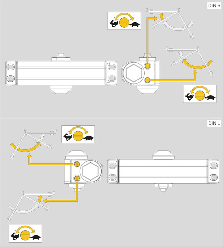 Yale 30-0300-0001-00-60-11, Silber/Schwarz