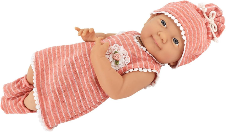 Puppenkleidung für 36-43 cm Baby Puppen, 4-Packungen Puppenkleider mit Hut und Socken (Keine Puppe)
