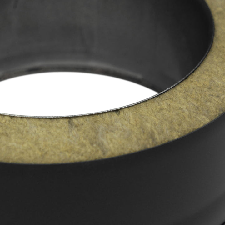 raik Rauchrohr/Ofenrohr Coltherm Übergang von einwandig auf doppelwandig Durchmesser 150 mm Stahlble
