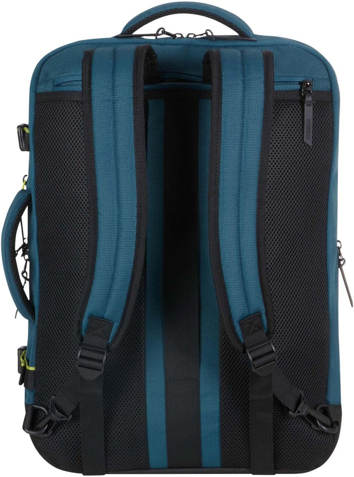American Tourister Take2Cabin - Erweiterbarer Reiserucksack 17,3 Zoll, 55 cm, 42,5/48,5 l, Blau (Har