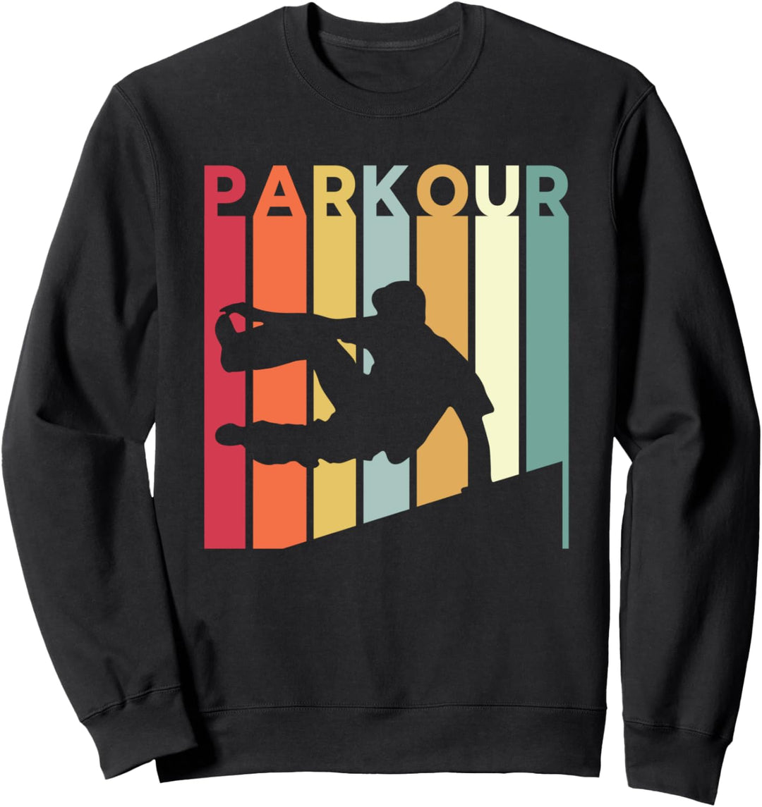 Parkour Parkourläufer Freerunning Extremsport Strassensport Sweatshirt