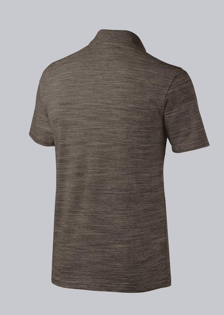 BP 1712-232-400-4XL Unisex-Poloshirt, Space-Dye-Stoff, 1/2 Ärmel, Polokragen, 195,00 g/m² Stoffmisch