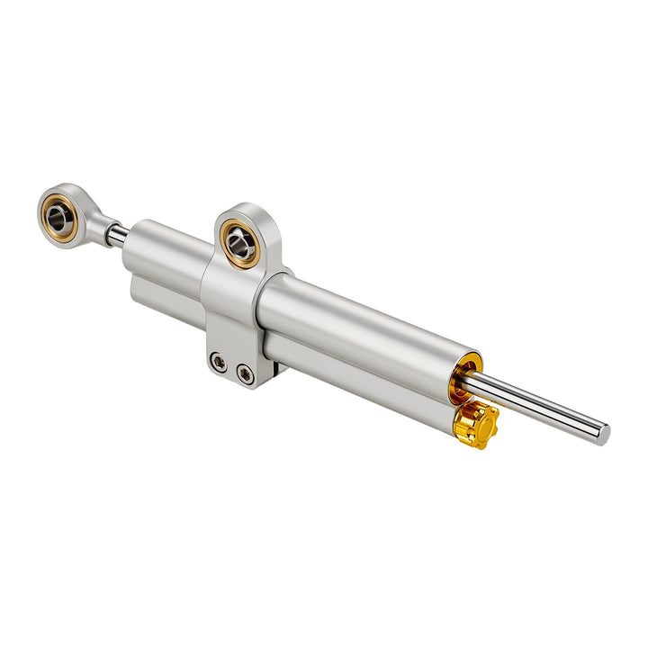 Lenkungsdämpfer Motorrad,CNC Aluminium Motorrad Lenkungsdämpfer Stabilisator Universal Einstellbar F