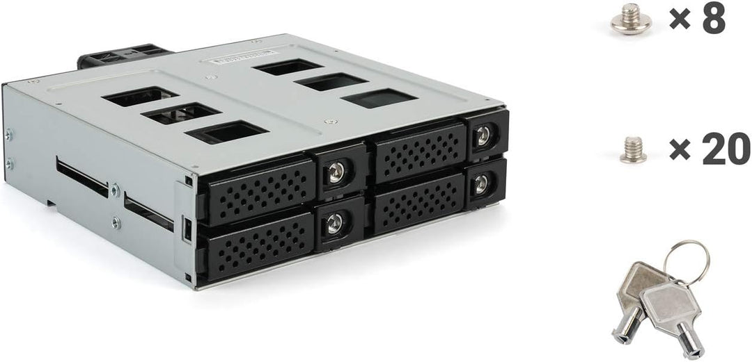 FANTEC MR-SA1242-12G/6G SAS + SATA I,II & III Backplane für 4×2,5" HDD/SSD
