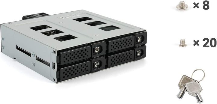FANTEC MR-SA1242-12G/6G SAS + SATA I,II & III Backplane für 4×2,5" HDD/SSD