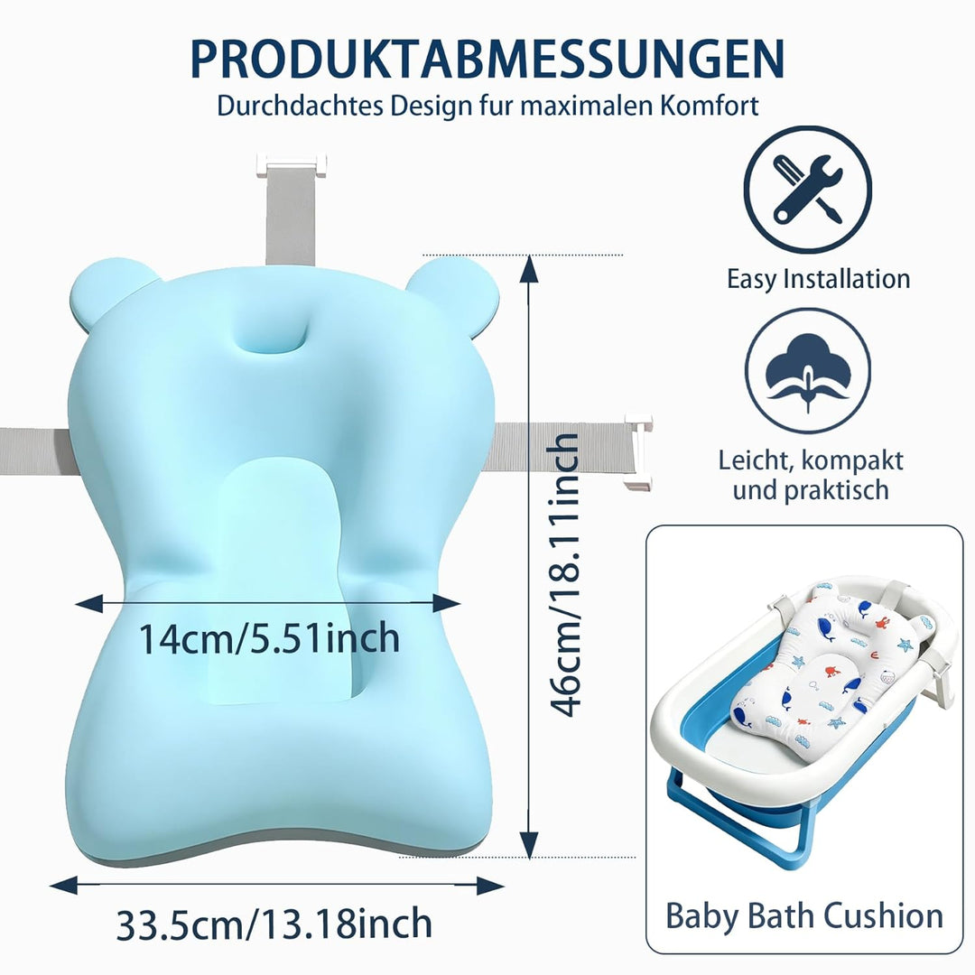Babys Badekissen,Baby Badewannensitz,Einsatz Babywanne Badewanneneinsatz,Säuglings Neugeborene Badew