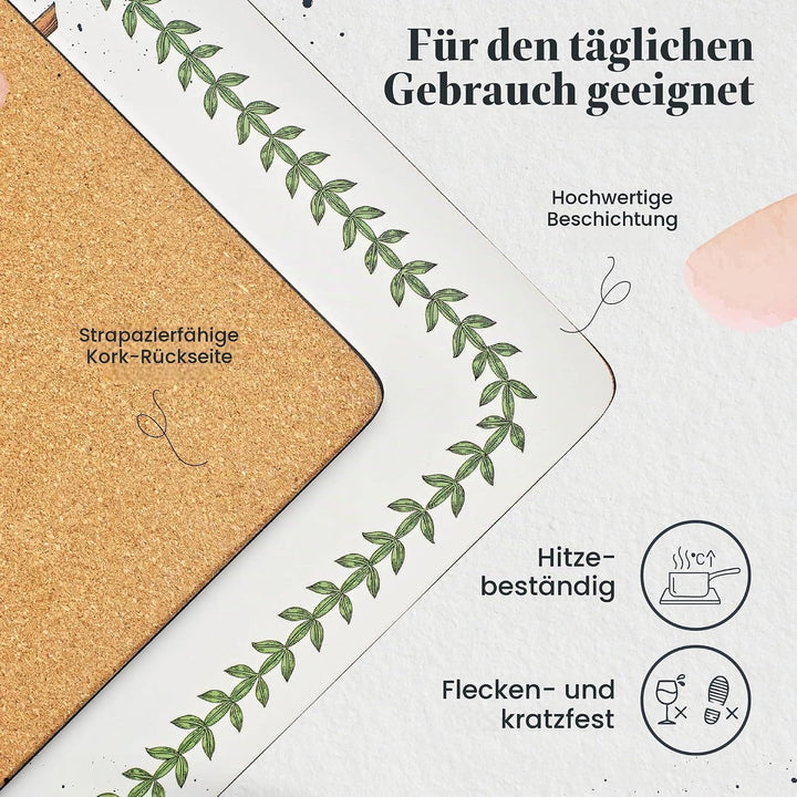 Pimpernel Botanischer Garten Tischunterlage 4 Stück (m)