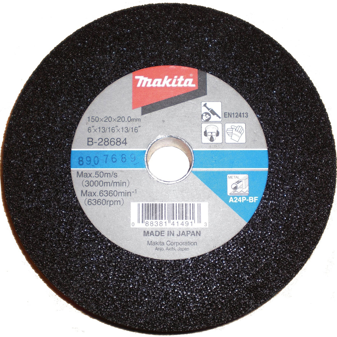Makita B-28684 Schleifstein K24 150x20x20, 150 x 20 x 20 mm, 150 x 20 x 20 mm