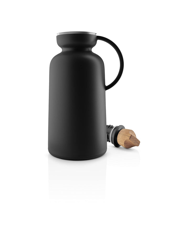 EVA SOLO | Silhou. Isolierkanne 1l black | Zu 100 % tropffreie Isolierkanne mit Stahleinsatz | Black