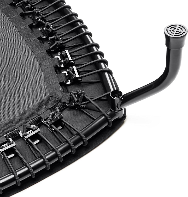 Sunny Health &amp; Fitness Mini-Fitness-Trampolin Ohne Federn – Hochwertiger Rebounder mit Verstellbarem