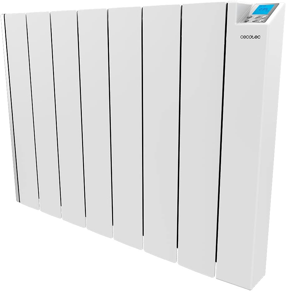 Cecotec Flachheizkörper mit Wi-Fi-Steuerung ReadyWarm 8000 Thermal Ceramic Connected. 2000 W, 8 Elem