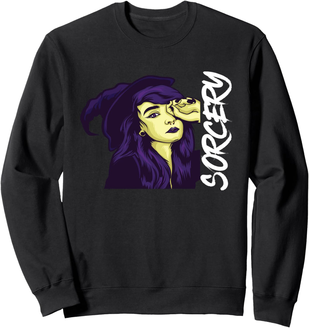 Gothic Hexe Zauberei Ästhetische Pastell Goth Sweatshirt