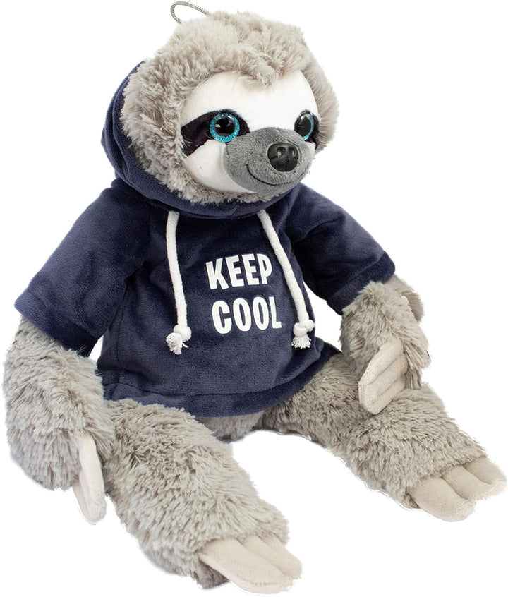 Joy Toy Cooly, das Faultier mit T-Shirt 45 cm