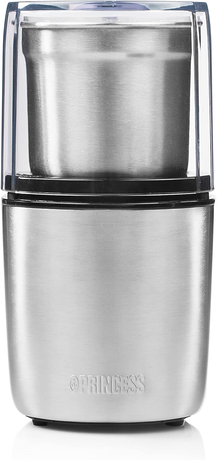 Princess Pesto Maker - Multi Zerkleinerer, mit 2 Edelstahlmessern, 200 Watt, 190 g, für feste und fl