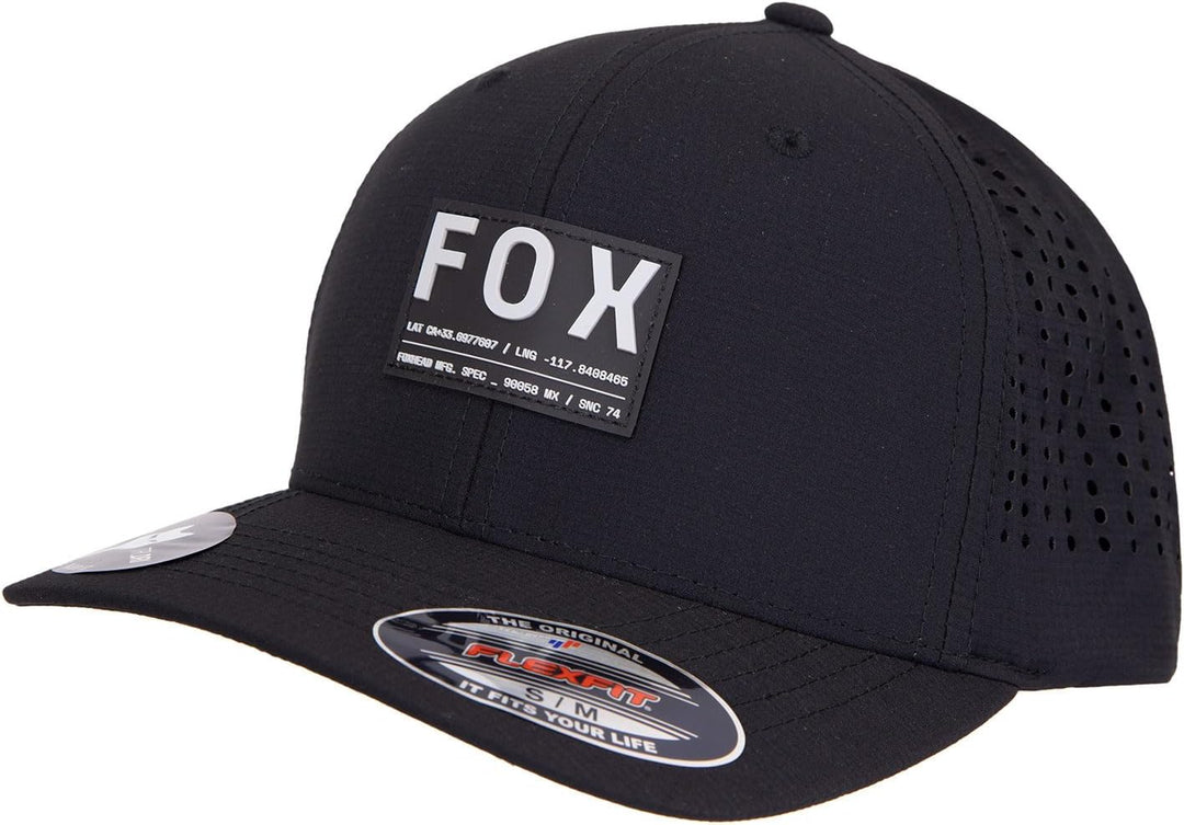 Fox Non Stop Flexfit Cap S-M Schwarz, S-M Schwarz