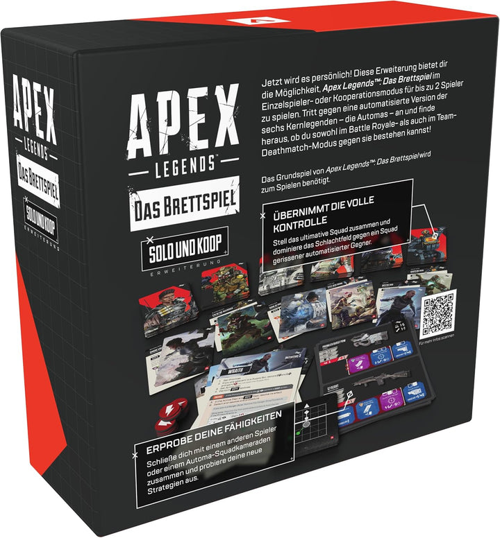 Apex Legends: Das Brettspiel – Solo und Koop Erweiterung – Für 1–2 Spieler mit Automa-System & neuen