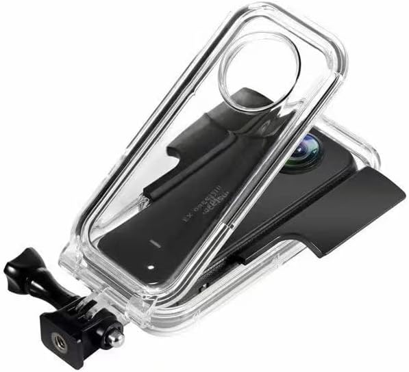 Insta360 X3 Panoramic Camera Waterproof Case, 195FT/60M IPX8 Certified Sports Underwater Swimming Di