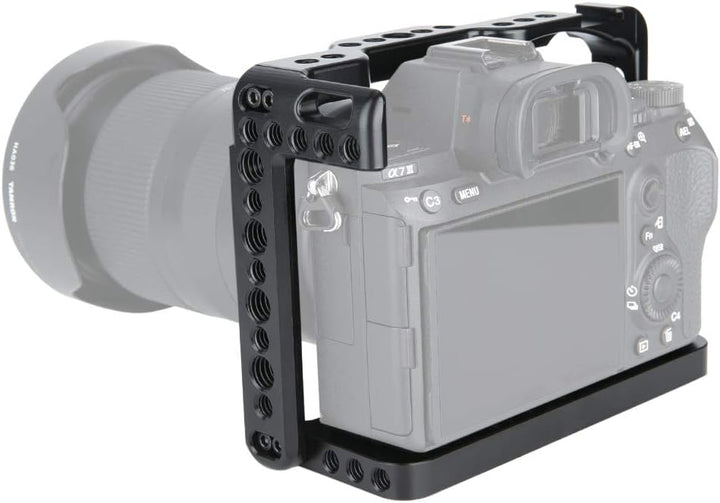 A7iii Cage,NICEYRIG A7R IV / A9/ A7III/ A7MIII/ A7RIII/ A7RII/ A7SII/ A7II/ A7S/ A7R/ A7 Camera Cage