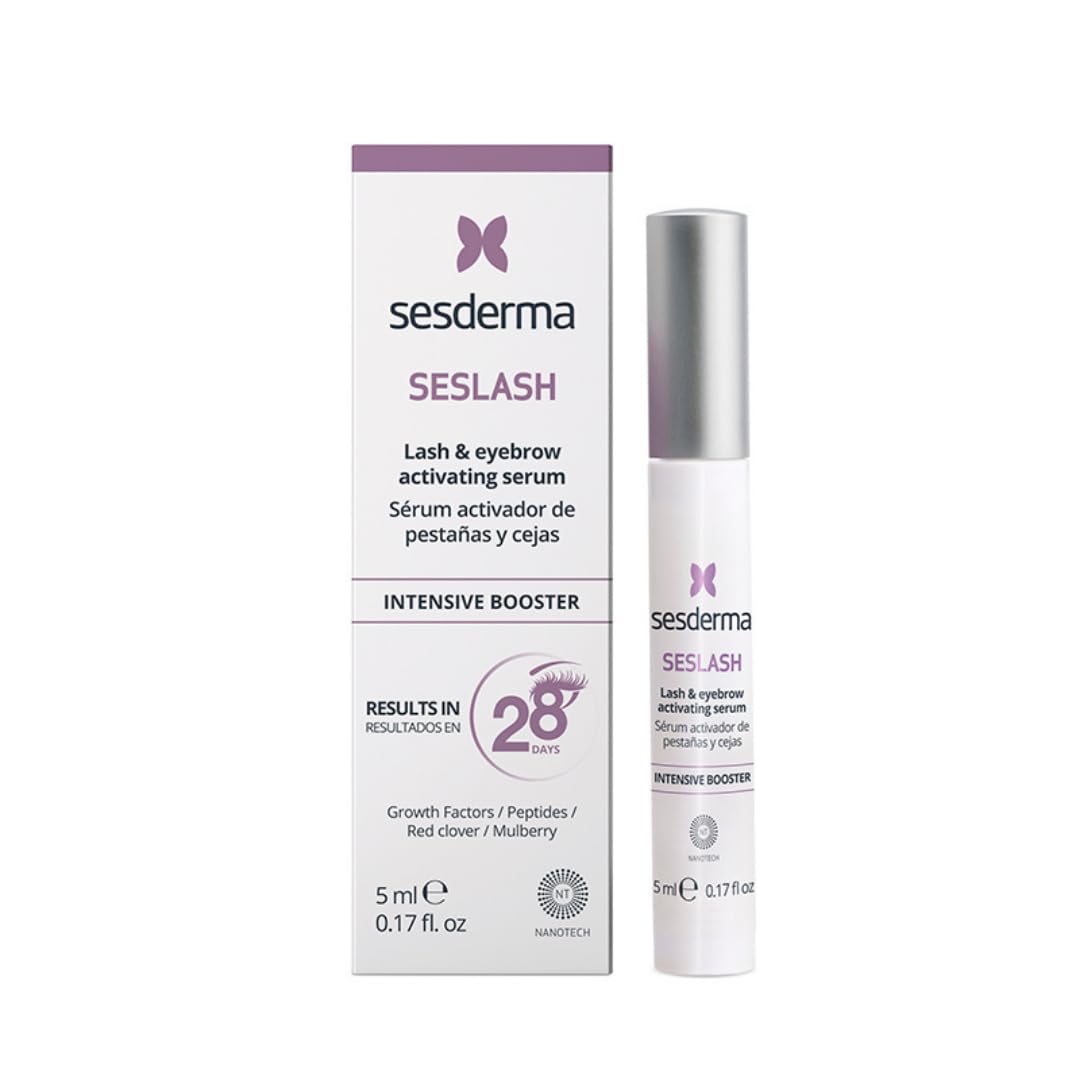 Sesderma | Seslash | Aktivierendes Serum für Wimpern und Augenbrauen 5ml | Dickere und Längere Wimpe