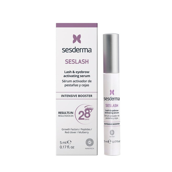 Sesderma | Seslash | Aktivierendes Serum für Wimpern und Augenbrauen 5ml | Dickere und Längere Wimpe