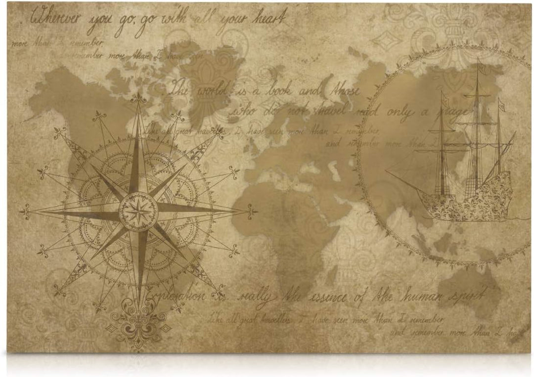 Navaris Magnettafel Magnetpinnwand Memoboard zum Beschriften - 60x40 cm Notiztafel div. Designs - Ta