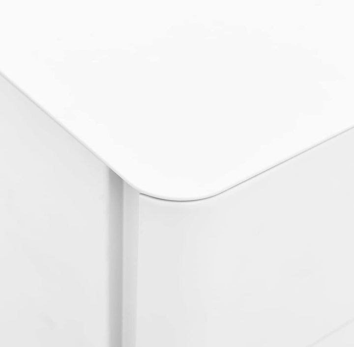 Tidyard Aktenschrank mit Rollen Büroschrank Schubladenschrank Stahlschrank Universalschrank Schrank