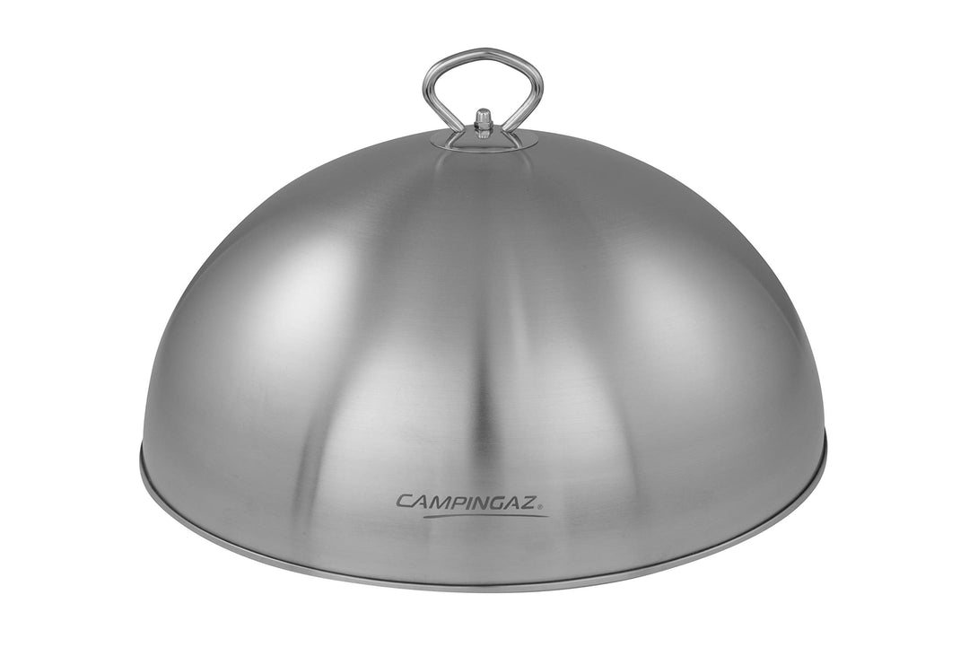 Campingaz Premium Plancha Garhaube, Speiseglocke aus Edelstahl, Grillzubehör Garglocke für Grills un