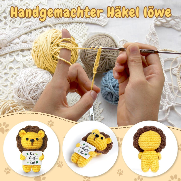 Pocket Hug Löwe Positive Geschenke, Einschulung Geschenk Du Schaffst Das!, Du Schaffst Das!